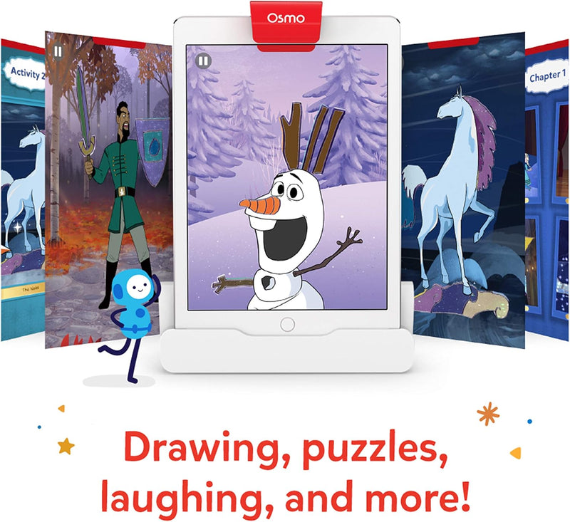 Osmo - Super Studio Disney Frozen 2 - Ages 5-11 - Learn to Draw - for iPad or Fire Tablet Base Requi