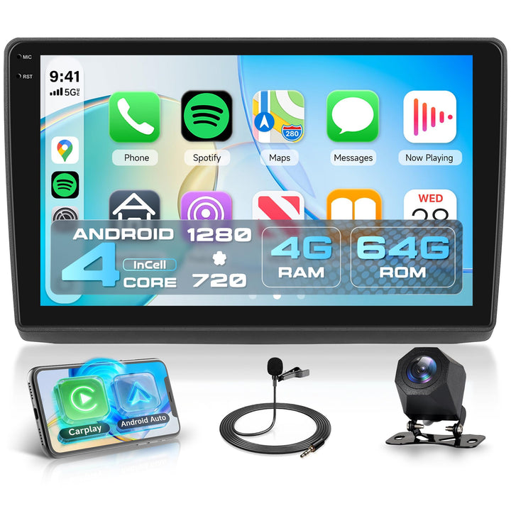 Rimoody 4G+64G Android Autoradio für Renault Trafic 2001-2010/Opel Vivaro 2006-2010/Nissan Primastar
