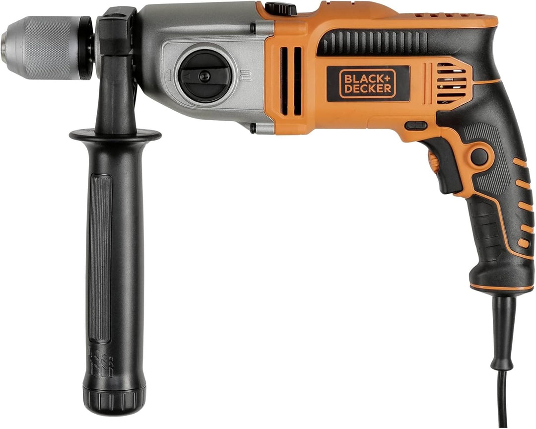 Black + Decker KR911K Elektrische Schalgbohrmaschine, kabelgebunden, 910 W, 910 W