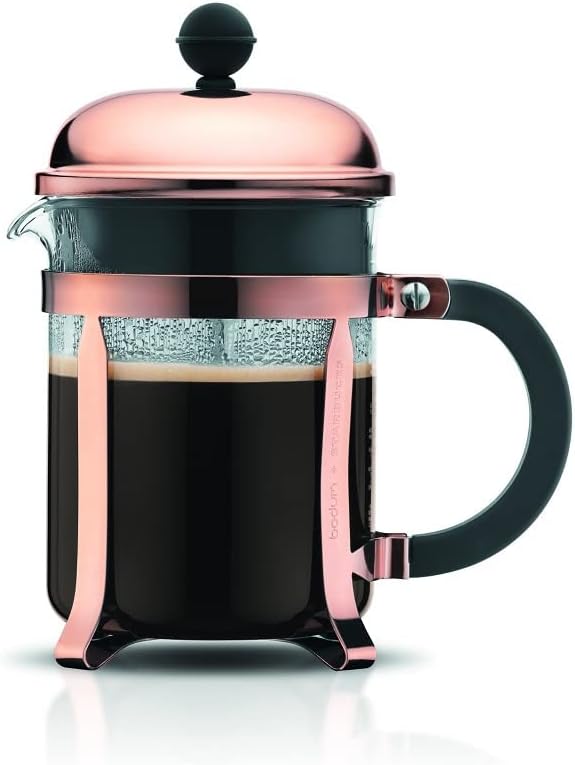 Bodum 1924-18 CHAMBORD Kaffeebereiter für 4 Tassen, 0,5 l, Rich