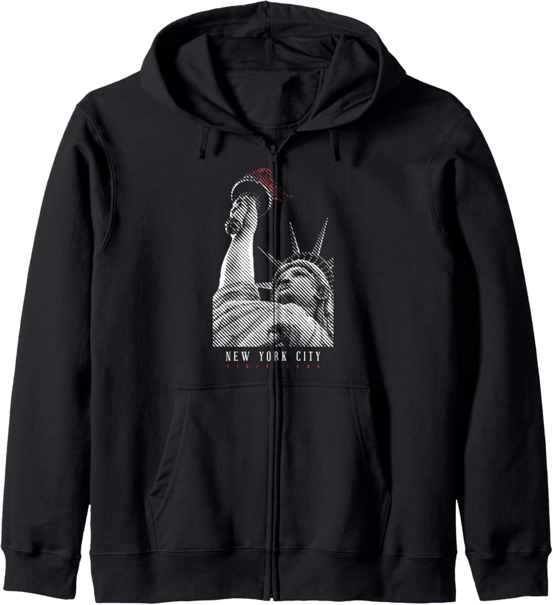 Freiheitsstatue New York City NYC NY USA Amerika Souvenir Kapuzenjacke