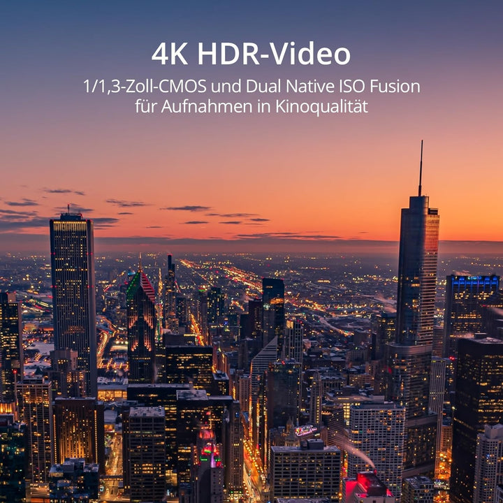 DJI Mini 3 Fly More Combo (DJI RC) – Leichte und faltbare mini-Kameradrohne mit 4K HDR-Video, 3 Batt