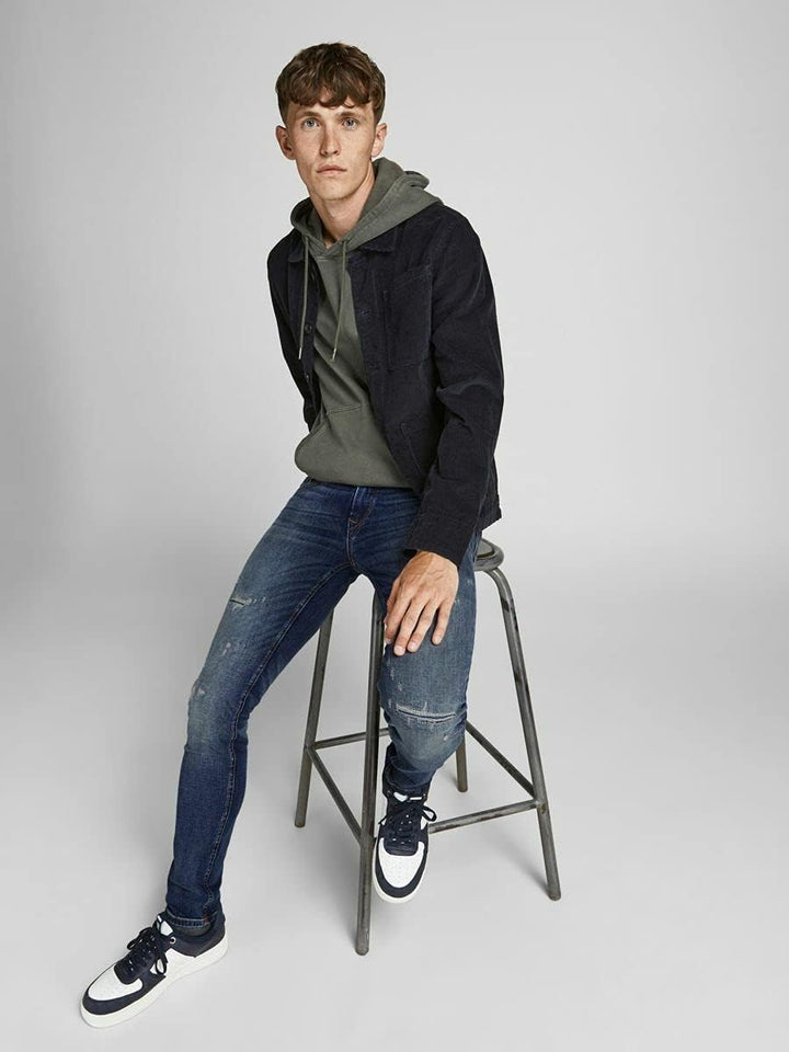 JACK & JONES Herren Jeans 30W / 32L Blue Denim, 30W / 32L Blue Denim
