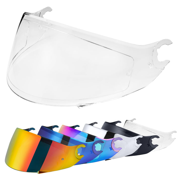 Helmvisier für Shark D Skwal D-Skwal 2 Spartan,Motorradhelm Visier,Motorrad Windschutz Helm Objektiv