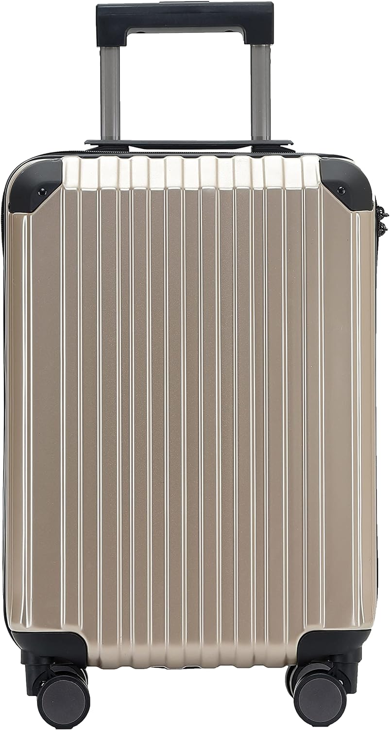 Münicase M816 TSA-Schloss Koffer Reisekoffer Trolley Kofferset Hardschale Boardcase Handgepäck (Cham