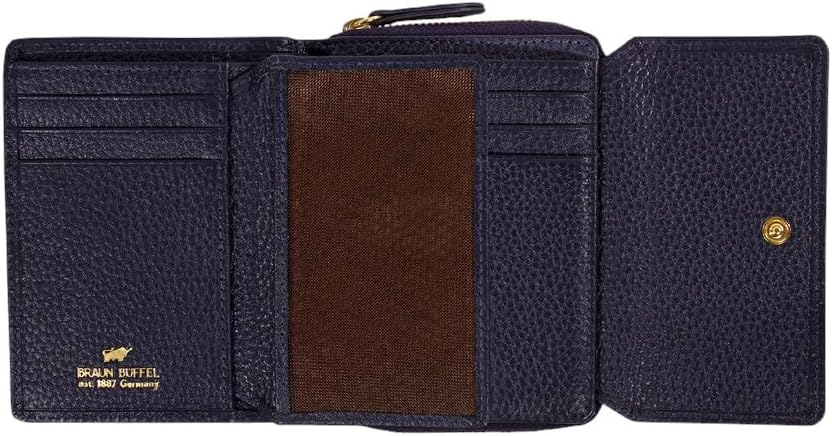 BRAUN BÜFFEL Asti Zip Wallet M Navy