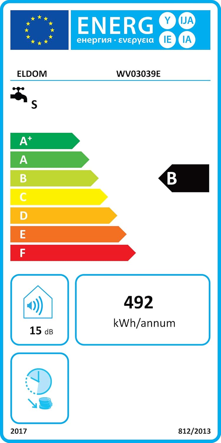 Boiler Warmwasserspeicher 30L druckfest Eldom Favourite Digital, Wi-Fi, 30L