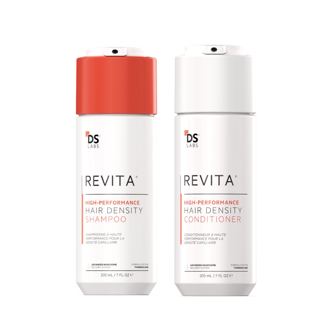 Revita Shampoo und Conditioner für dünner werdendes Haar, unterstützt das Wachstum, stärkt und verdi