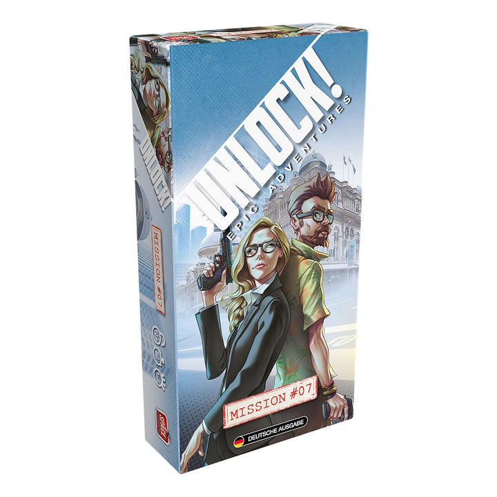 Asmodee, Unlock! – Mission #7, Familienspiel, Rätselspiel, 1-6 Spieler, Ab 10+ Jahren, 90+ Minuten,