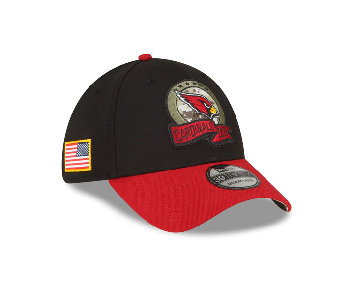 New Era Salute to Service 2022 Basecap 39Thirty NFL Fanartikel American Football Kappe schwarz S-M 3