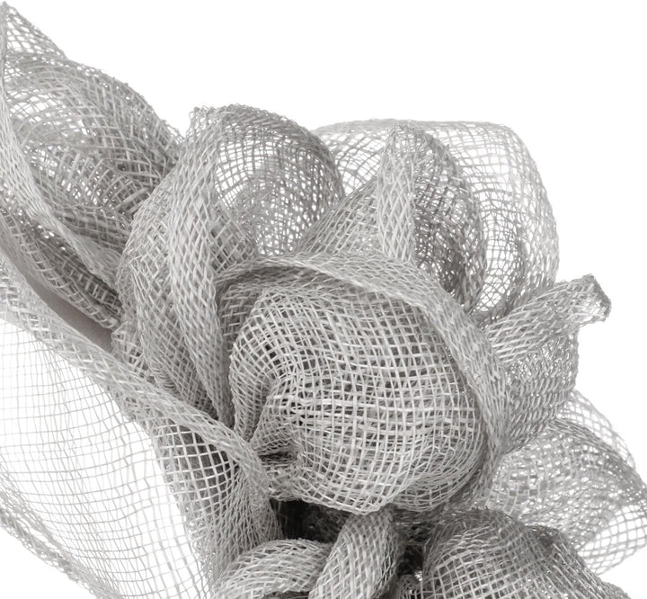Seeberger Kaljeta Sinamay Fascinator Kopfschmuck Anlasshut Brauthut (One Size - grau)