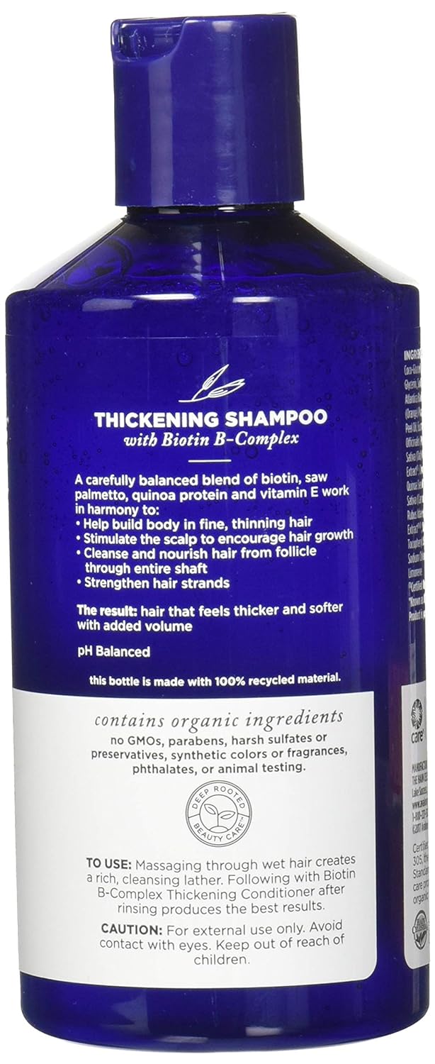 Avalon Organics Verdickungs-Shampoo Biotin B Complex – 414 ml (Verpackung kann variieren) 414 ml (1e