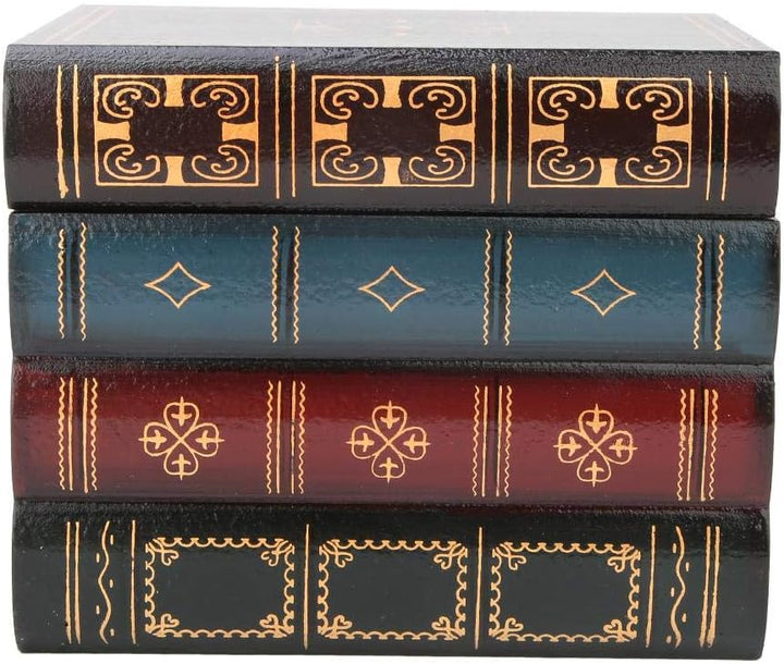 Hztyyier Buchattrappe Aufbewahrungsbox, Bücherbox Vintage Aufbewahrungsbox Innenministerium Regal De