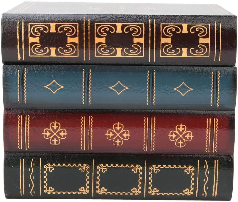 Hztyyier Buchattrappe Aufbewahrungsbox, Bücherbox Vintage Aufbewahrungsbox Innenministerium Regal De