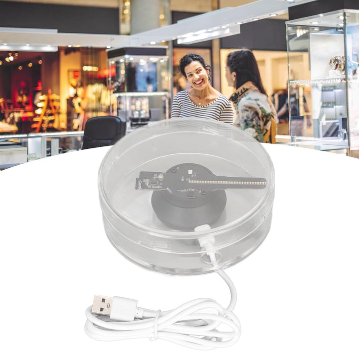 3D Hologramm Fächerprojektor, WiFi LED Hologramm Display mit APP Fernbedienung und 48 LEDs, 3D Holog