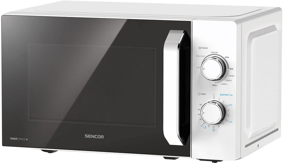 Sencor Mikrowelle mit Grill - Leistungsstark und Elegant – Multifunktionsgerät mit emailliertem Inne