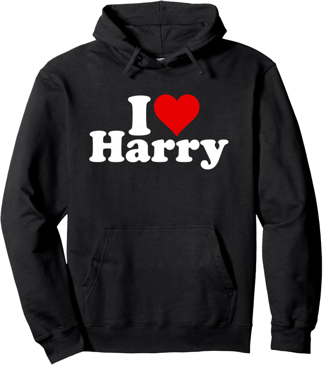 ICH LIEBE HERZ HARRY Pullover Hoodie