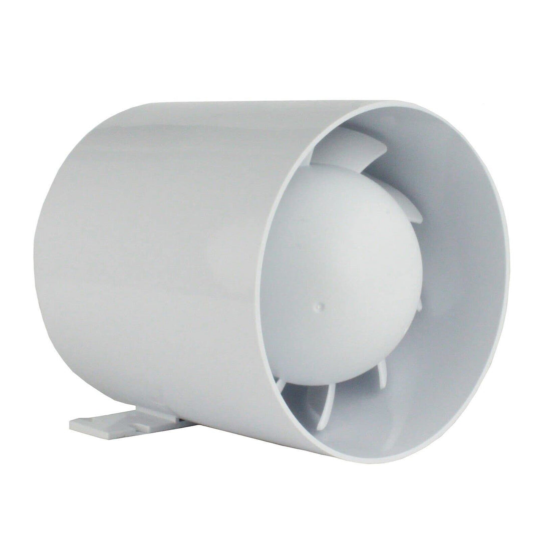 Kanal Rohrventilator Rohreinschub Abluft Lüfter Rohr Ventilator Leise Ø 150 mm 15 cm Rohrlüfter 20W