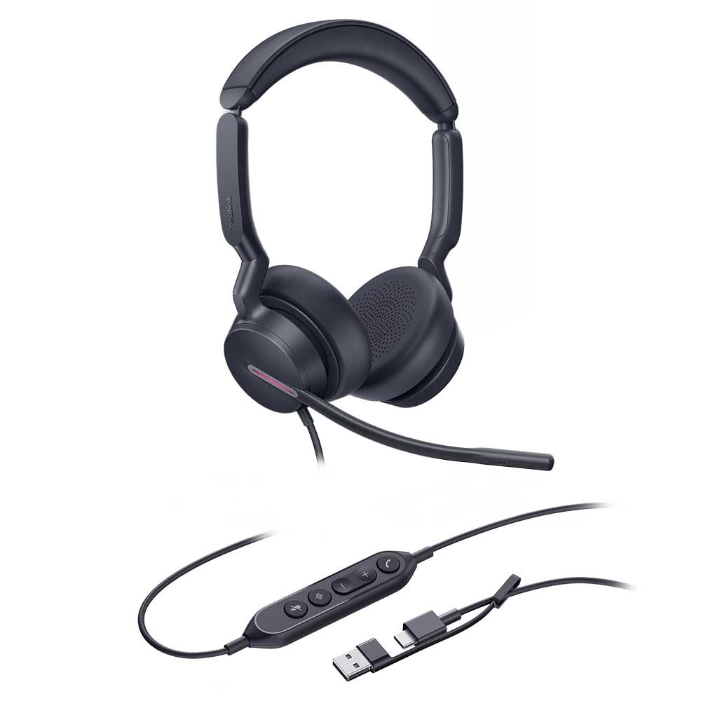 Yealink Headset UH46 Dual Teams USB-C/A onesize, onesize