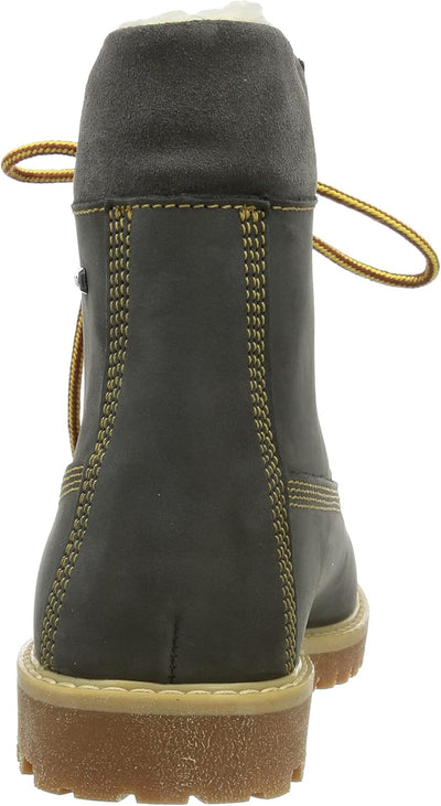 Däumling Jungen Timmy St-Andi-Aspen Kurzschaft Stiefel gefüttert 080031M 34 EU Schmal Grau, 34 EU Sc