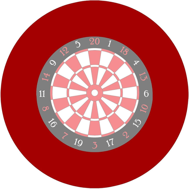 Dart Surround Dart Wandschutz, Dartscheibe Schutzring Dartscheibe Schutz, Dartboard-Einfassung, stab