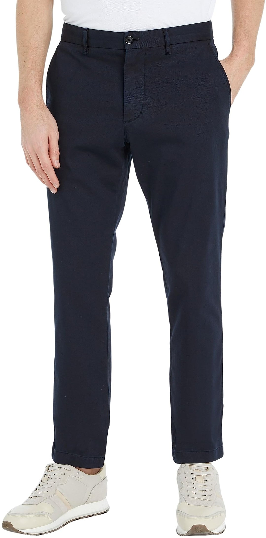 Tommy Hilfiger Herren Gewebte Hosen 33W / 32L Blau (Desert Sky), 33W / 32L Blau (Desert Sky)
