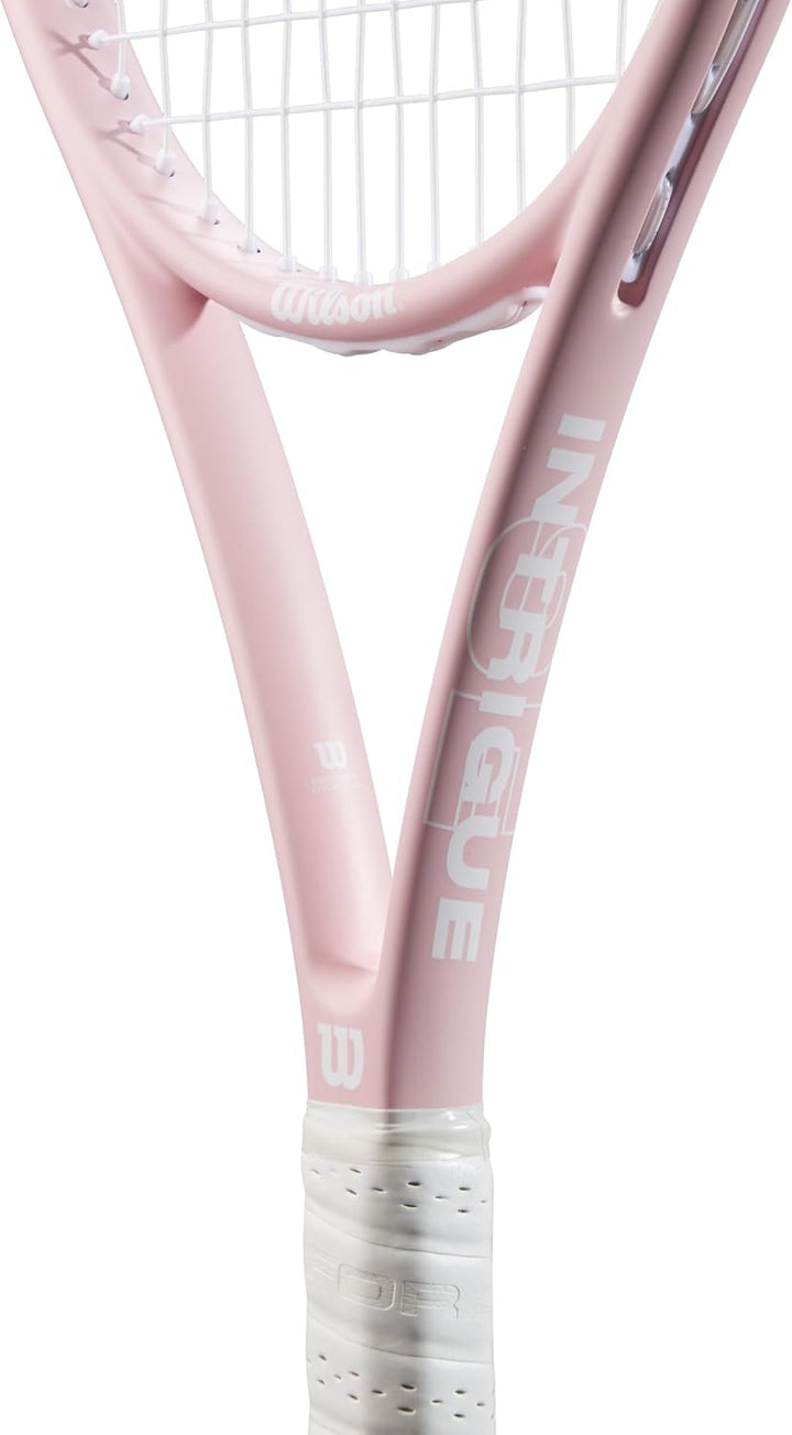 Wilson Intrigue SE TNS RKT 4-1/8" (1) Rosa / Weiss, 4-1/8" (1) Rosa / Weiß