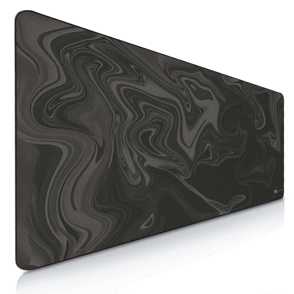 NYFTER - Premium 3XL Gaming Mauspad XXXL Nyfpad 1200x600mm Mousepad im Liquid Design Wellenfrei mit