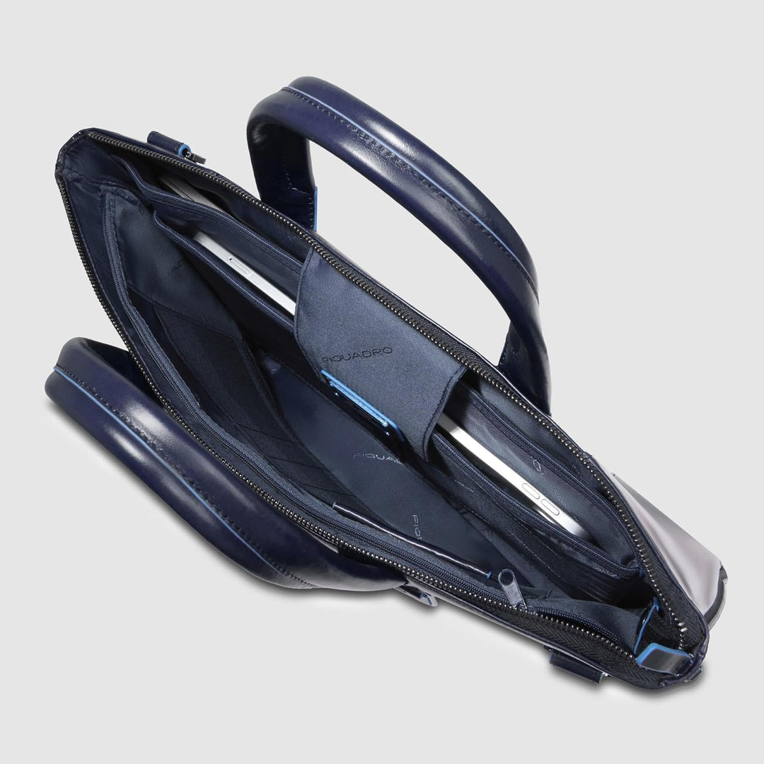 Piquadro Unisex-Erwachsene 15'' Schulranzen 52 Nacht Blau, 52 Nacht Blau