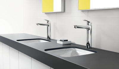 hansgrohe Wasserhahn Logis (Armatur mit Auslauf Höhe 190mm, ohne Ablaufgarnitur) Chrom Chrom Auslauf