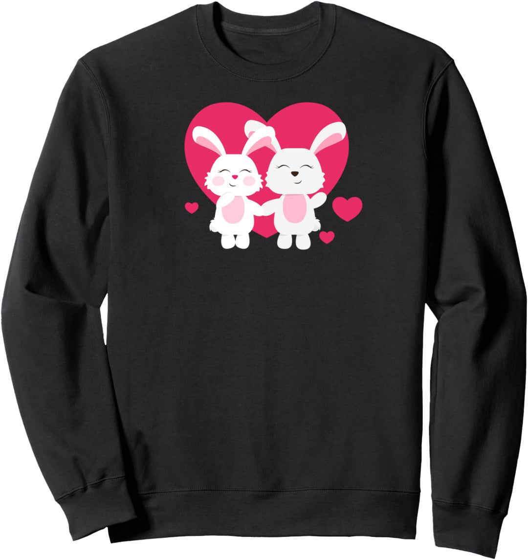 HASE Paare Geschenk Hochzeit Jahrestag Valentinstag Ihn Sie Sweatshirt