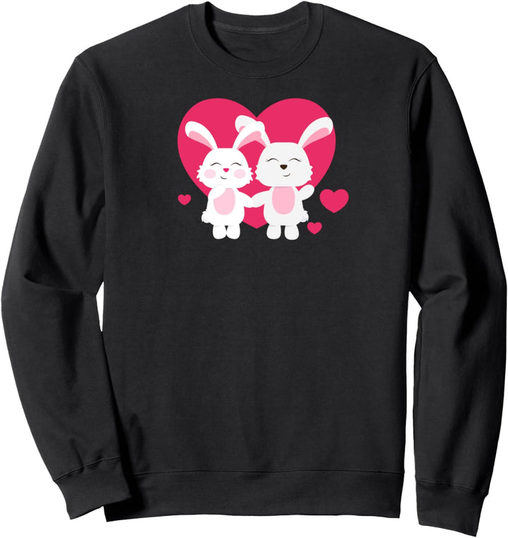 HASE Paare Geschenk Hochzeit Jahrestag Valentinstag Ihn Sie Sweatshirt
