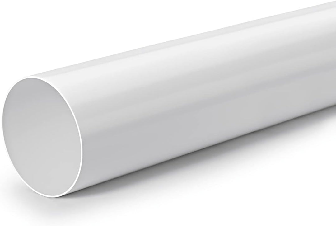 Naber MF-UR 125 Umlenkstück 90° mit Rundrohr, weiss, 900 mm