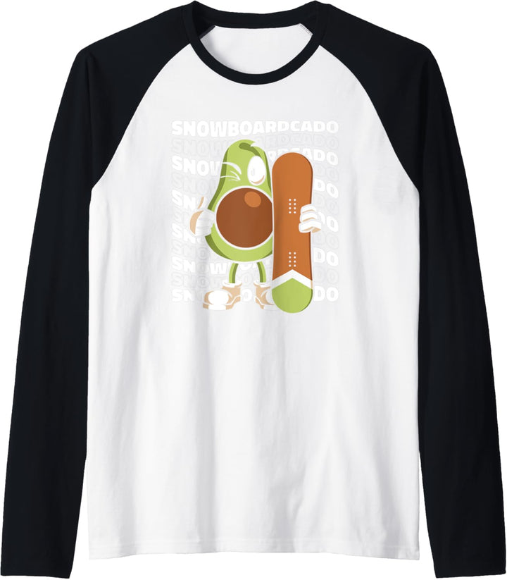 Snowboard Wintersport - Apres-Ski Snowboarder Raglan