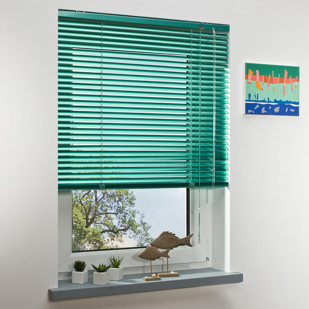 Garduna ALU Jalousie # Mint 110 x 220cm für TÜREN # - viele Farben & Grössen 110x220cm für TÜREN Min