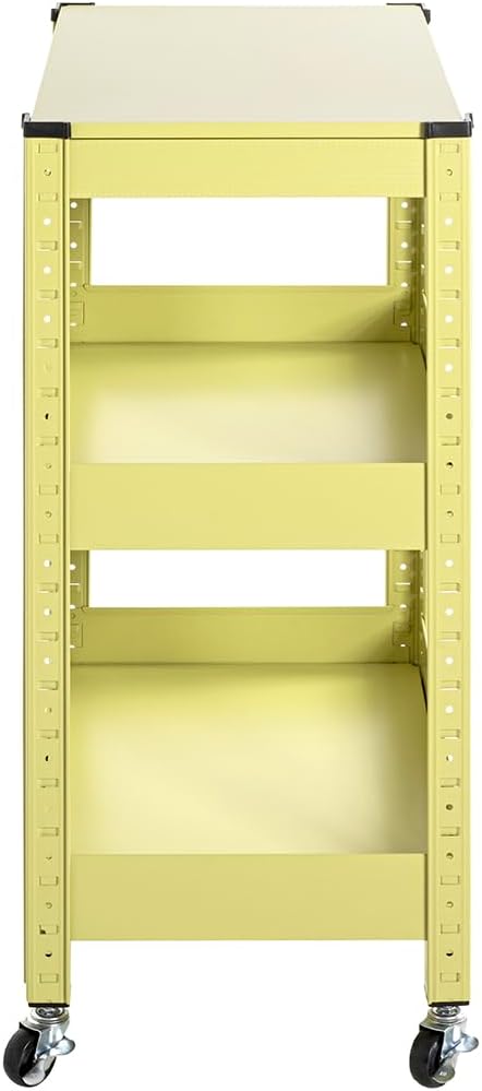 HAKU Möbel Servierwagen, grün, Metall - Masse: B 50 x H 75 x T 32 cm, Style: Modern, Grün