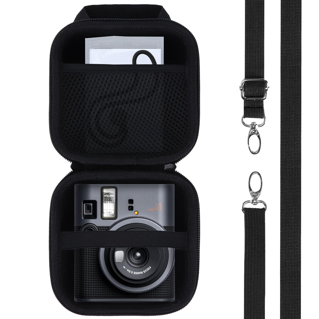 Hart Schutz Hülle Etui Tasche für Fujifilm Mini 41 PH EX D Sofortbildkameras/Mini 40 Sofortbildkamer