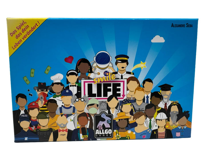 Smile Life – Lustiges Kartenspiel über das echte Leben | Familie, Beruf, Beziehungen & Chaos | Humor