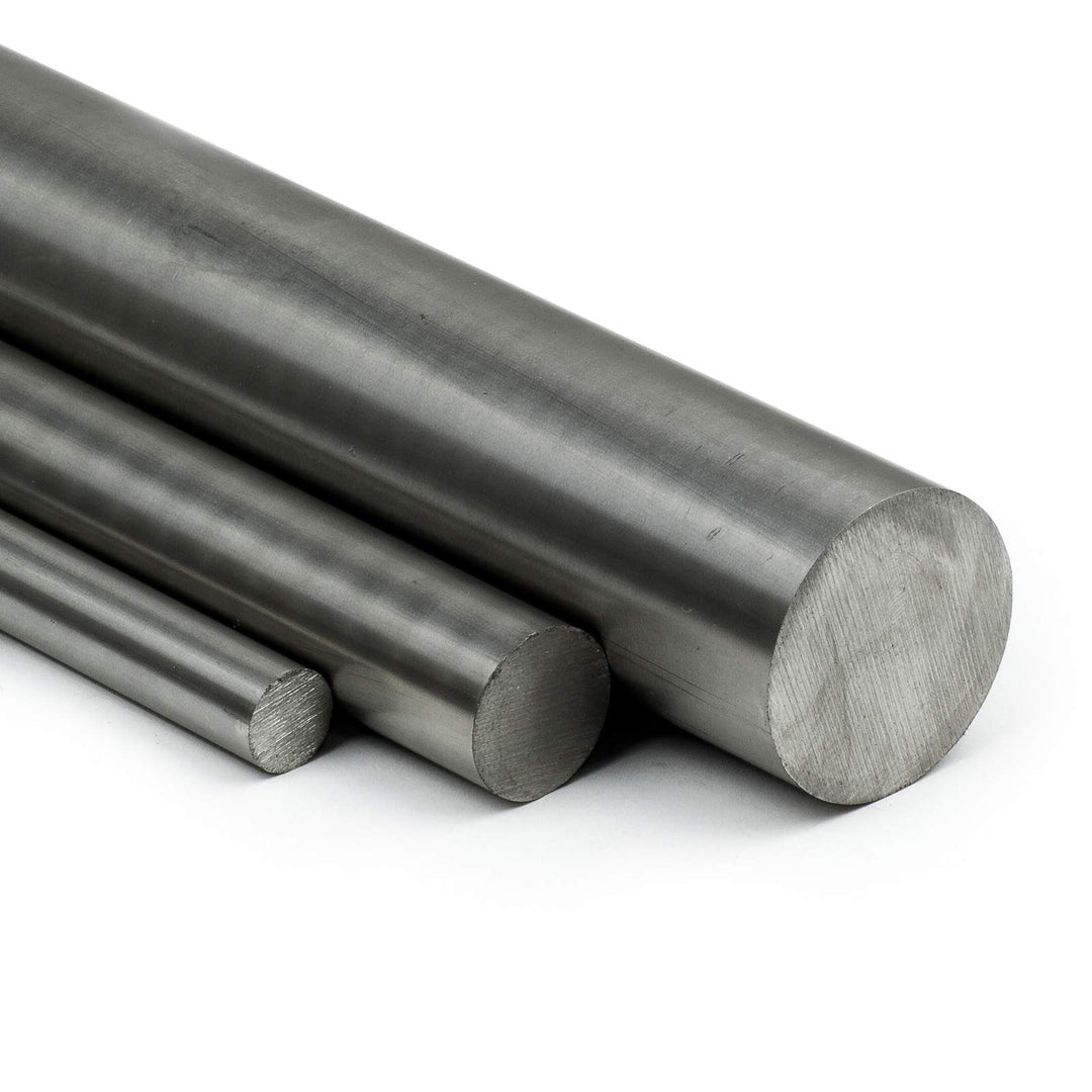 Edelstahl Rundstab VA V2A 1.4301 blank h9 Ø 25 mm | L: 1200mm (120cm) Zuschnitt, L: 1200mm (120cm)