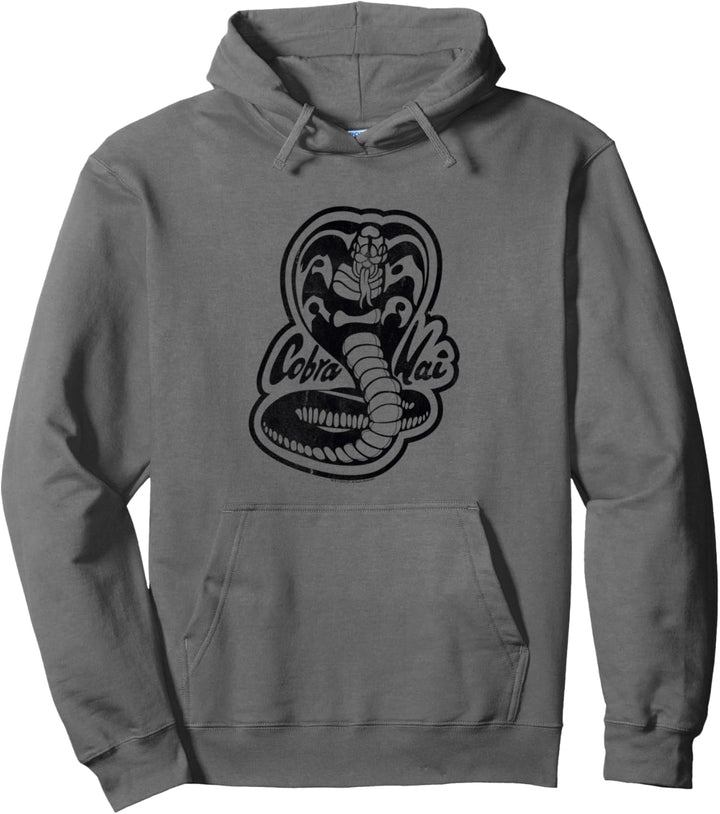 Cobra Kai Schwarze Kobra Pullover Hoodie