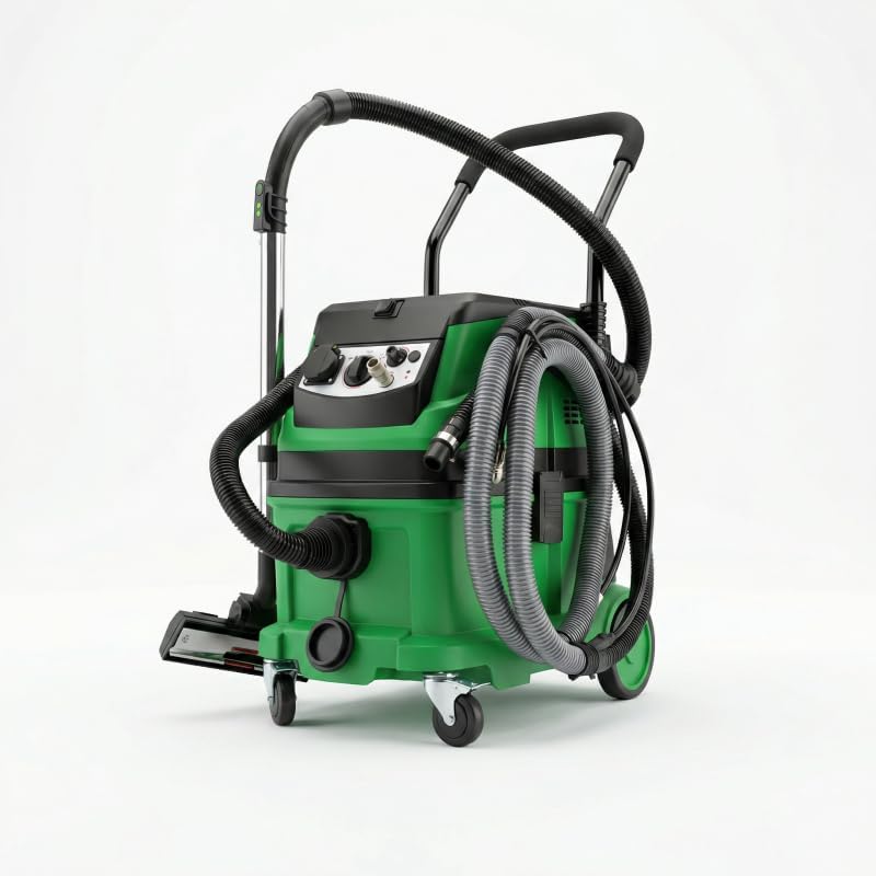 Industriesauger mit Klopffunktion 1600W Bausauger mit Fernbedinung Nassauger mit Steckdose Druckluft