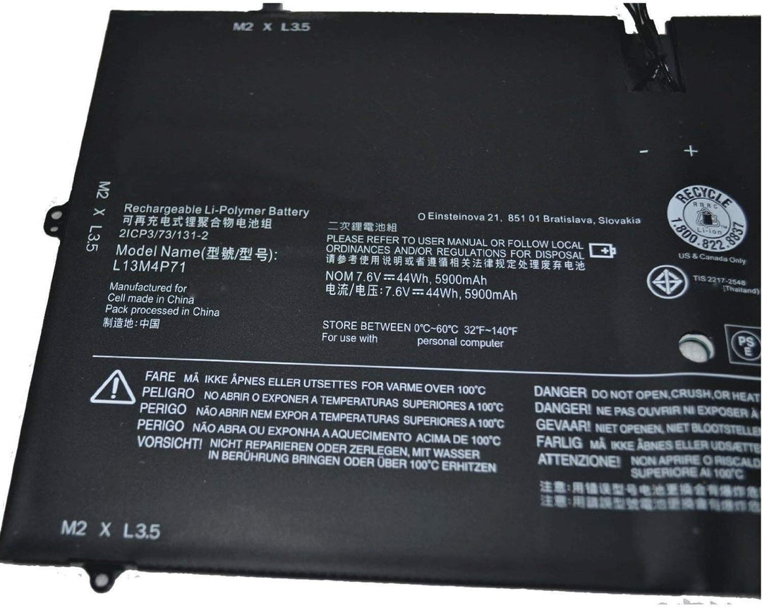 L13M4P71 L14S4P71 (2ICP3/74/131-2) Laptop Batterie Ersatz für Lenovo Yoga 3 Pro 1370 Pro-1370-80HE P