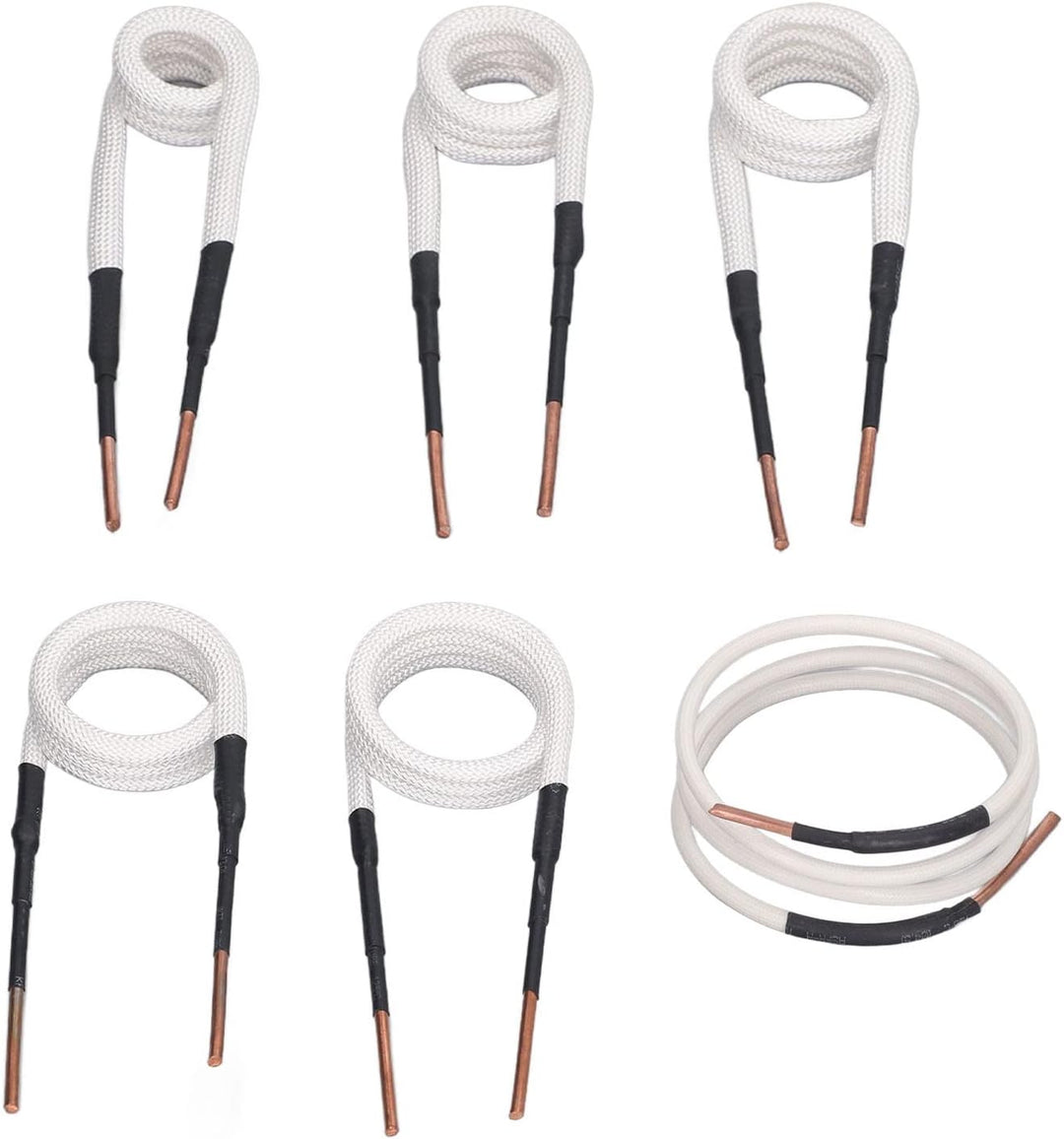 6 Stück Induktionsspule 3 Mm Messingkern 20 25 30 35 40 Mm Freiformende Induktionsheizdrähte Indukti