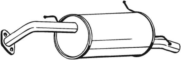 Bosal 171-473 Endschalldämpfer