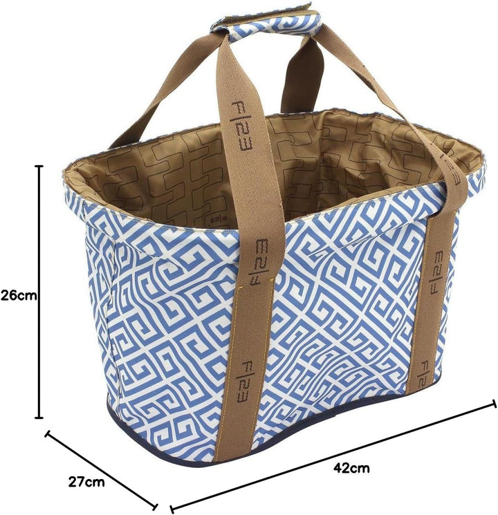 F|23, Einkaufskorb, SHOPPERS'DELIGHT, Intregrierte Schutzabdeckung, Polyester, 42 x 27 x 26 cm, ca.