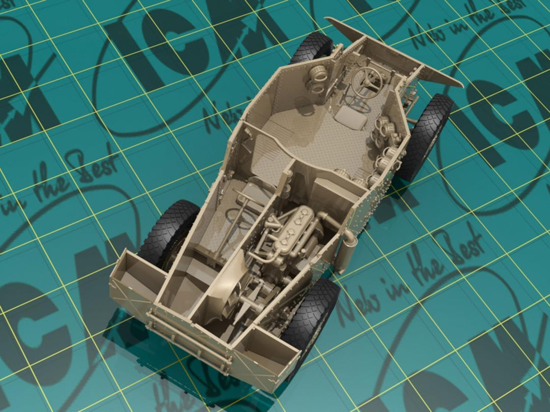 ICM 35382 Modellbausatz, Schwarz, Mittel