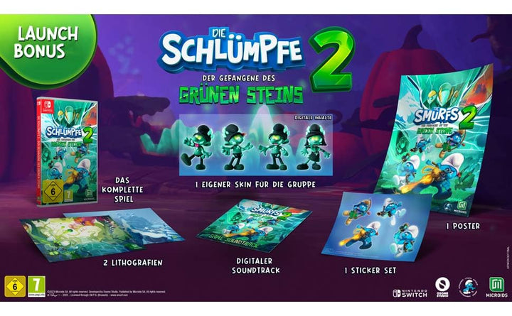 Die Schlümpfe 2 – Der Gefangene des grünen Steins D1-Edition [Switch] Nintendo Switch, Nintendo Swit
