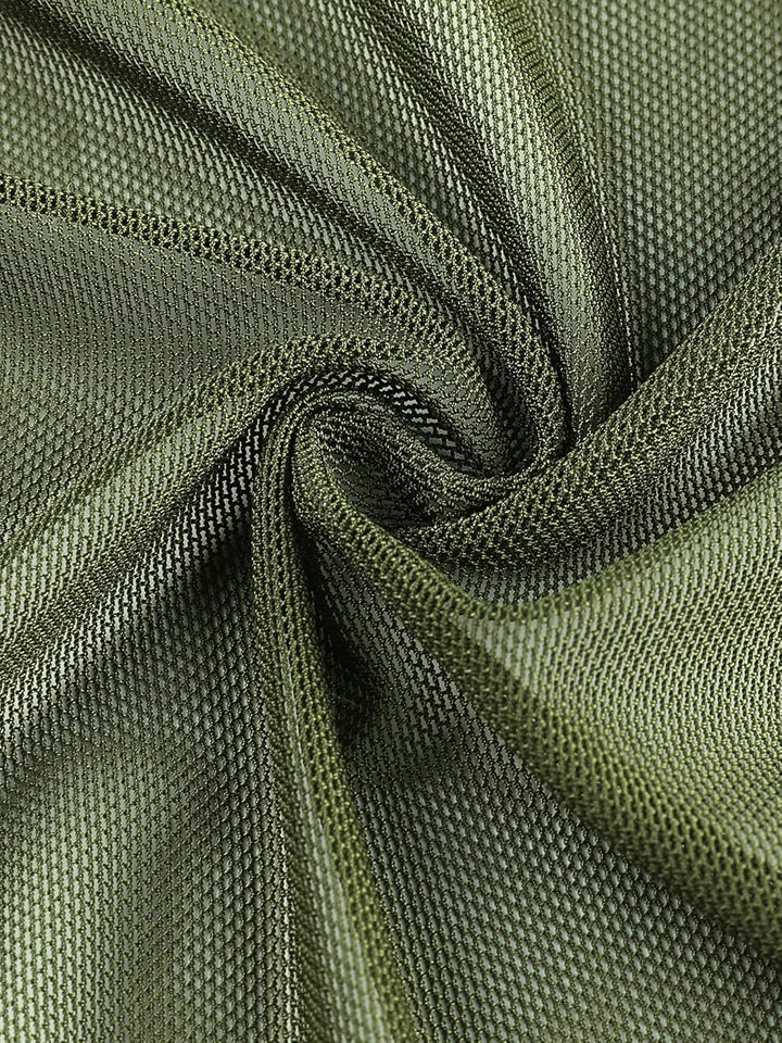 Allegra K Damen Bolero Festlich 3/4 Ärmel Rüschen Mesh Durchsichtig Crop Strickjacke Shrug Boleros M