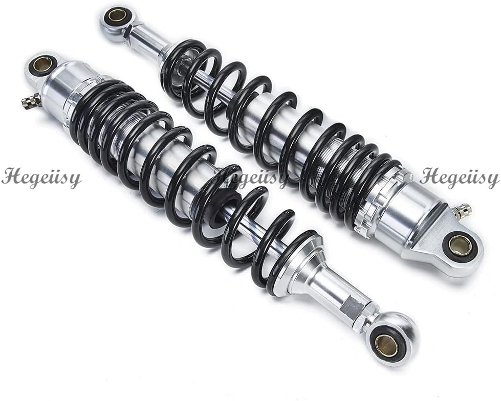 Hegeiisy ZR400C 320 mm 12,6 Zoll 7 mm Feder Universal Motorrad Luftstossdämpfer Hinterradaufhängung