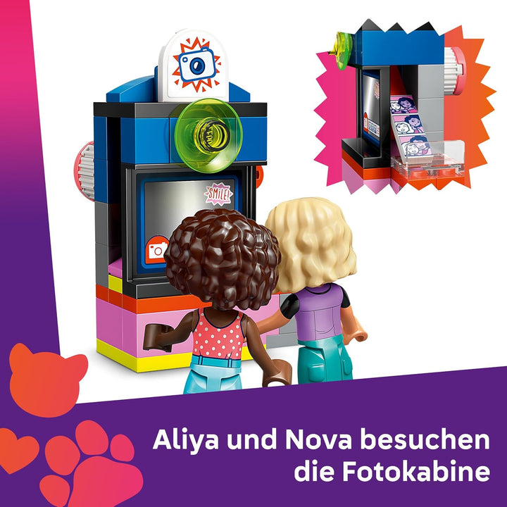 LEGO Friends Friseursalon - Kreatives Spielzeug zum Bauen für Rollenspiele - Mit 3 Minifiguren, Skat